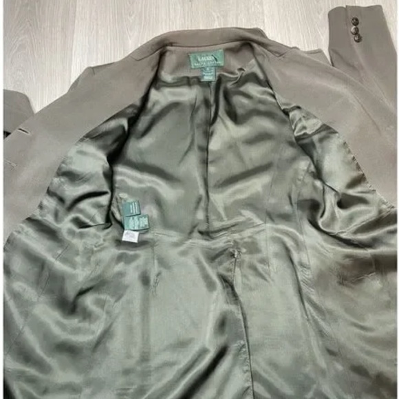 Ralph Lauren‎ Blazer, Womens Fitted Equestrian Wool Blazer, Size 4 - Picture 7 of 16